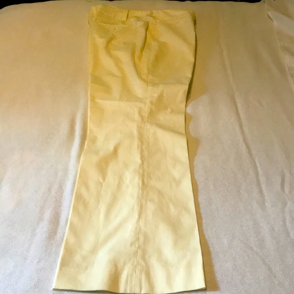 EUC eggnog Anne Klein trousers